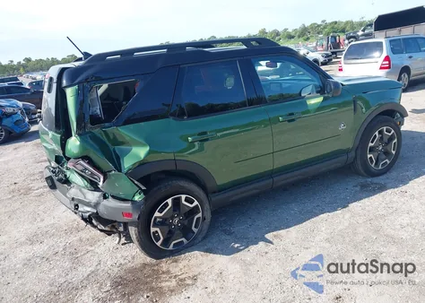 2024 Ford Bronco Sport Outer Banks from USA, damaged, VIN 3FMCR9C6XRRF28810
